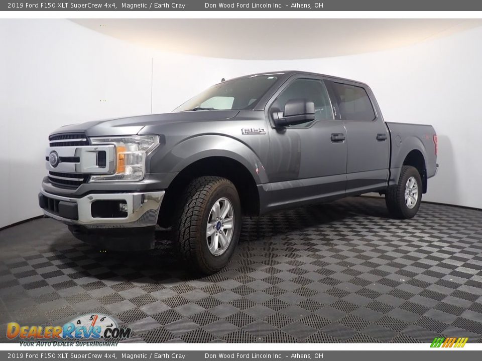 2019 Ford F150 XLT SuperCrew 4x4 Magnetic / Earth Gray Photo #8