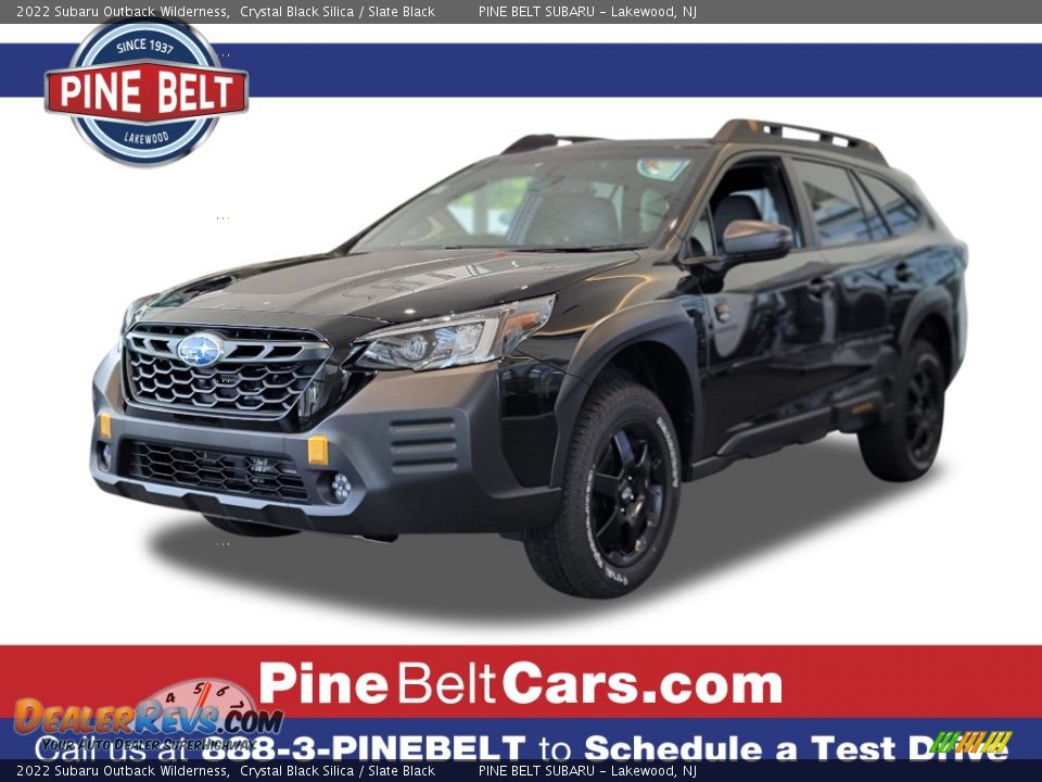 2022 Subaru Outback Wilderness Crystal Black Silica / Slate Black Photo #1