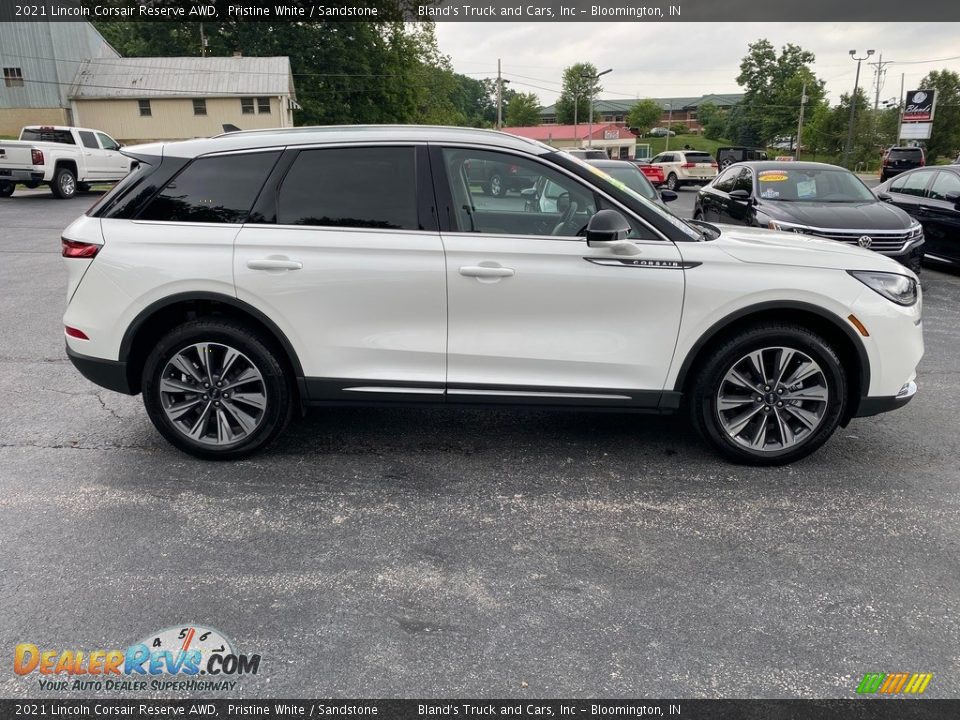 Pristine White 2021 Lincoln Corsair Reserve AWD Photo #5