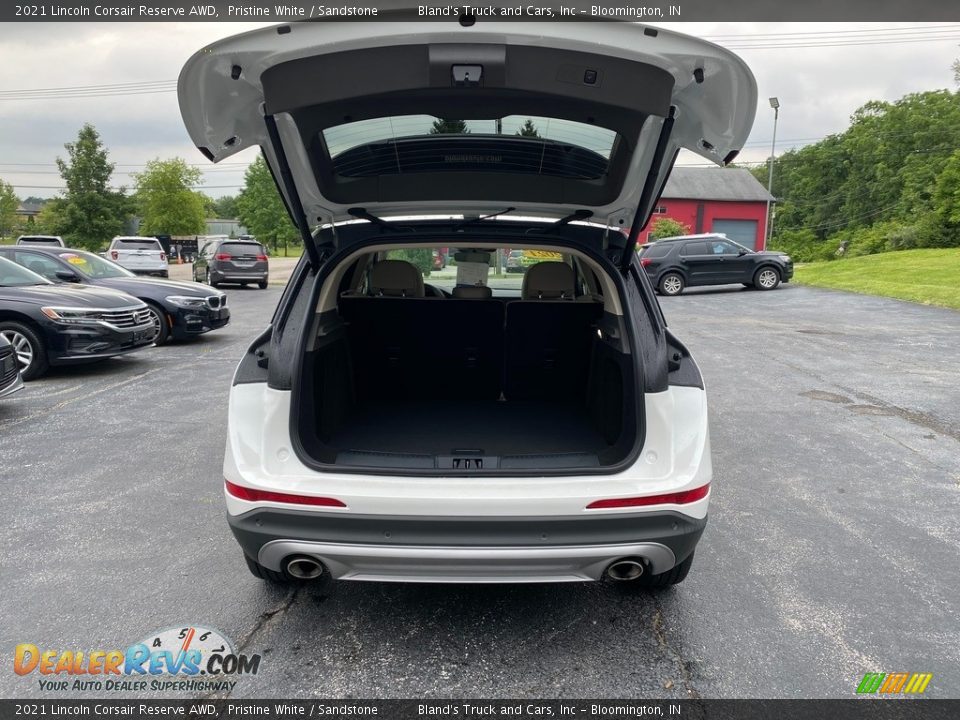 2021 Lincoln Corsair Reserve AWD Pristine White / Sandstone Photo #9