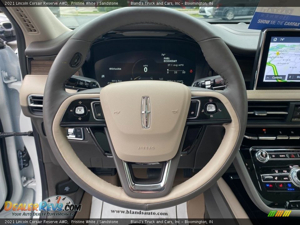 2021 Lincoln Corsair Reserve AWD Steering Wheel Photo #16