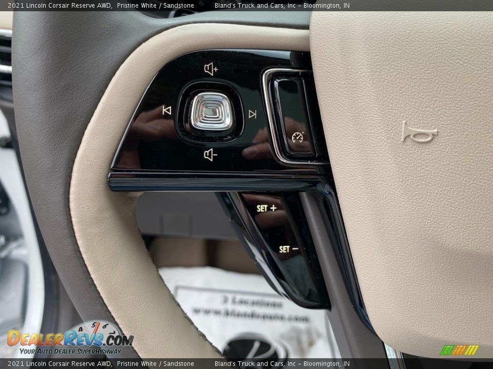 2021 Lincoln Corsair Reserve AWD Steering Wheel Photo #18