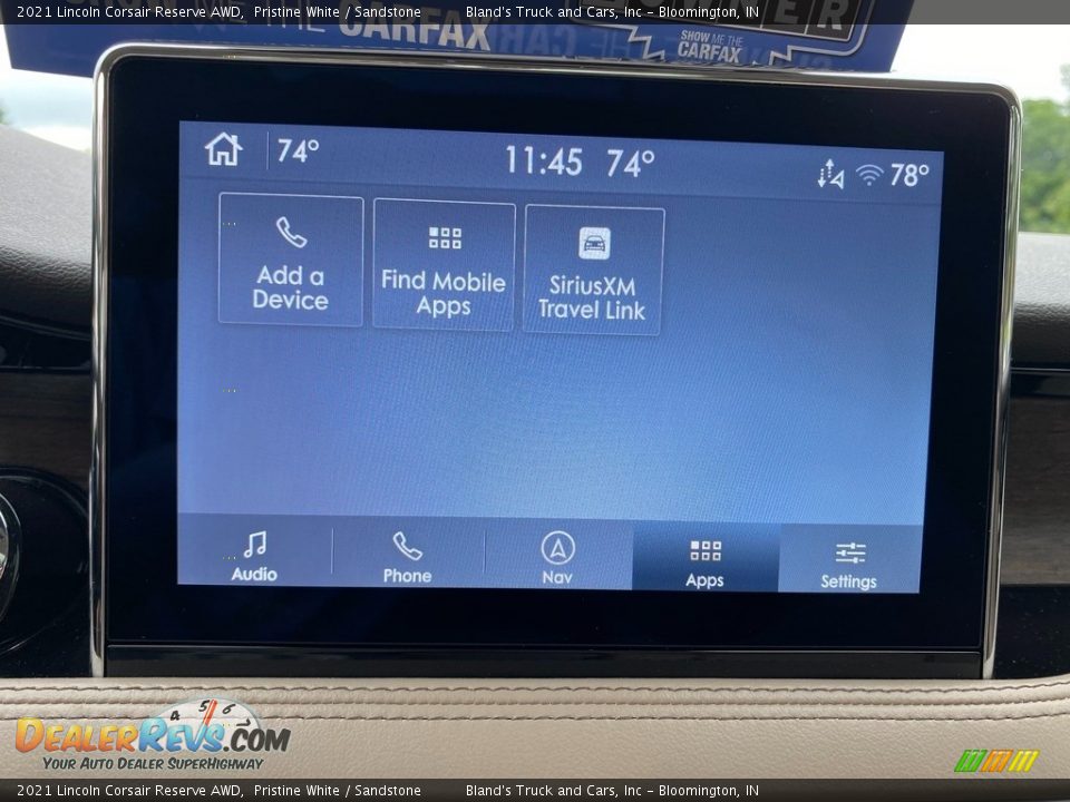 Controls of 2021 Lincoln Corsair Reserve AWD Photo #32