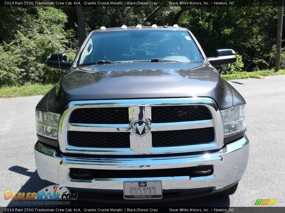 2014 Ram 2500 Tradesman Crew Cab 4x4 Granite Crystal Metallic / Black/Diesel Gray Photo #3