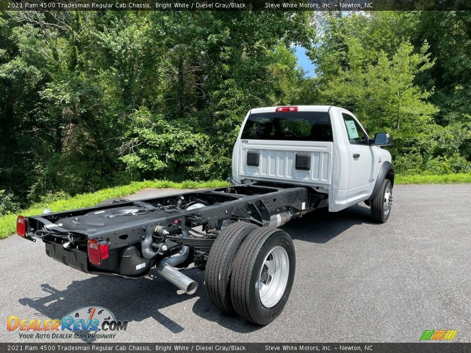 2021 Ram 4500 Tradesman Regular Cab Chassis Bright White / Diesel Gray/Black Photo #6