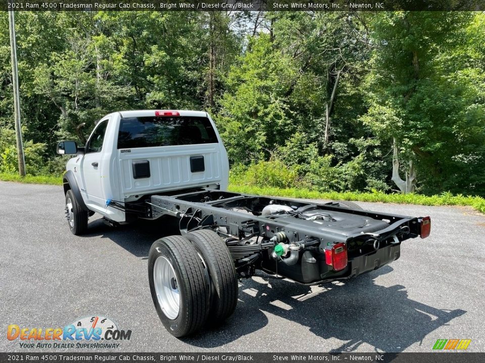 2021 Ram 4500 Tradesman Regular Cab Chassis Bright White / Diesel Gray/Black Photo #8