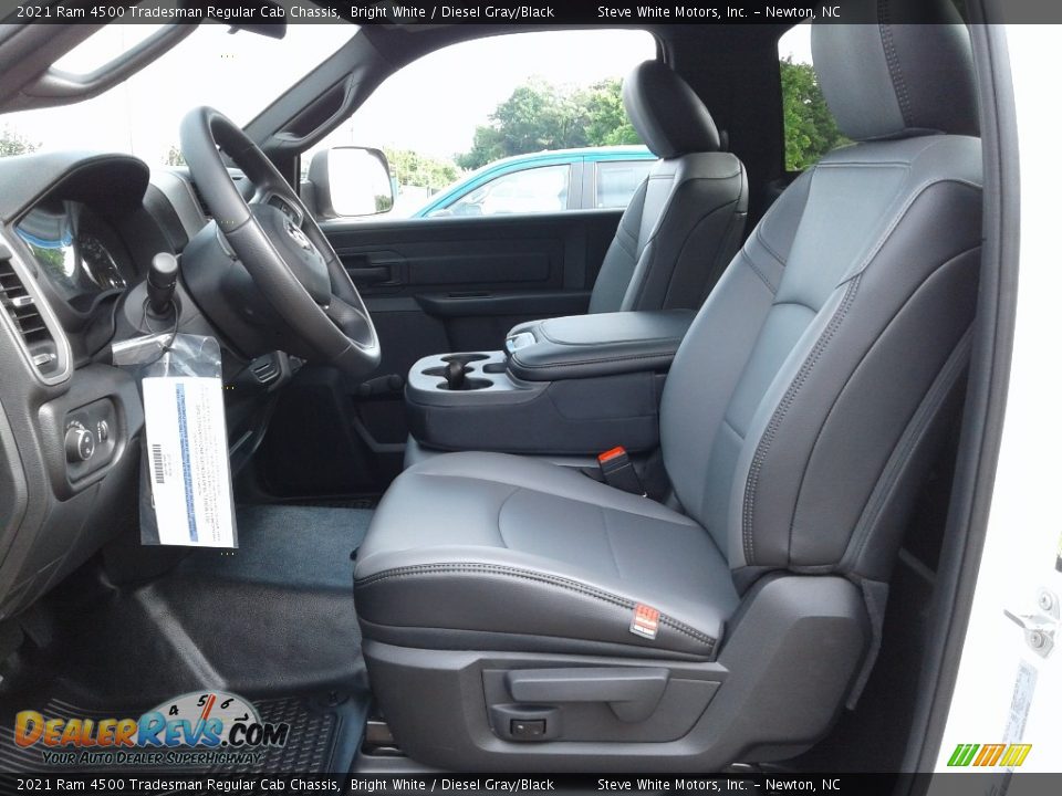 Front Seat of 2021 Ram 4500 Tradesman Regular Cab Chassis Photo #10