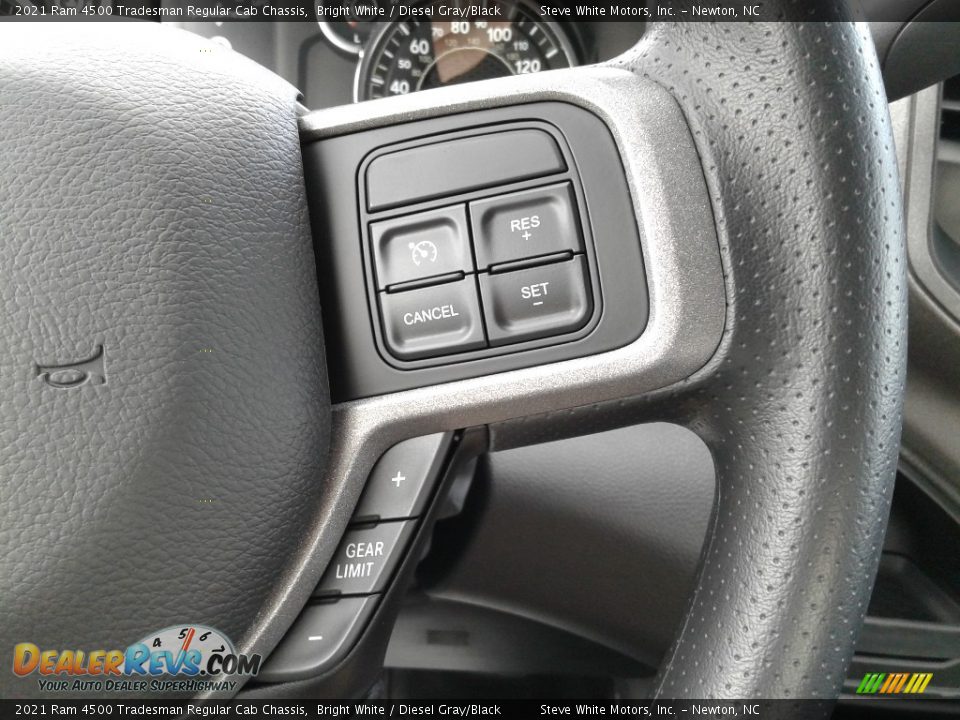 2021 Ram 4500 Tradesman Regular Cab Chassis Steering Wheel Photo #15