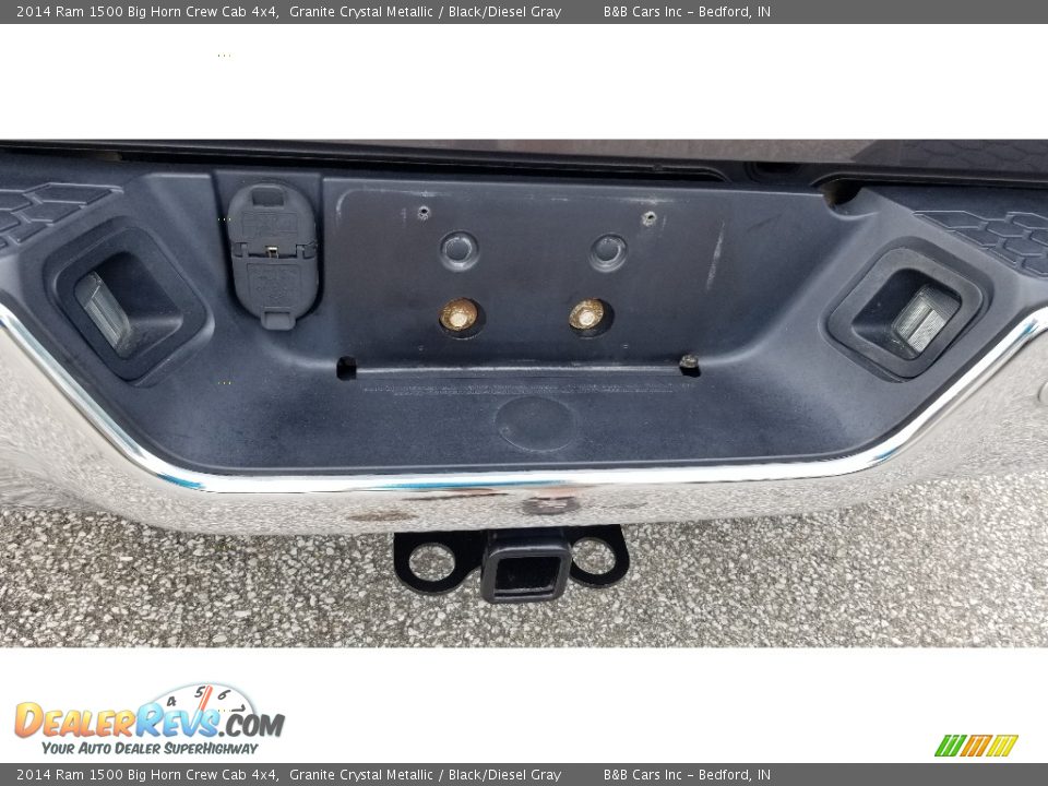 2014 Ram 1500 Big Horn Crew Cab 4x4 Granite Crystal Metallic / Black/Diesel Gray Photo #12