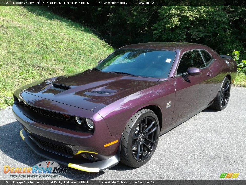 2021 Dodge Challenger R/T Scat Pack Hellraisin / Black Photo #2