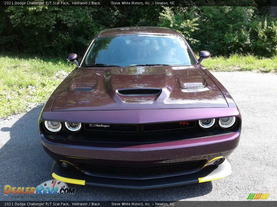 2021 Dodge Challenger R/T Scat Pack Hellraisin / Black Photo #3