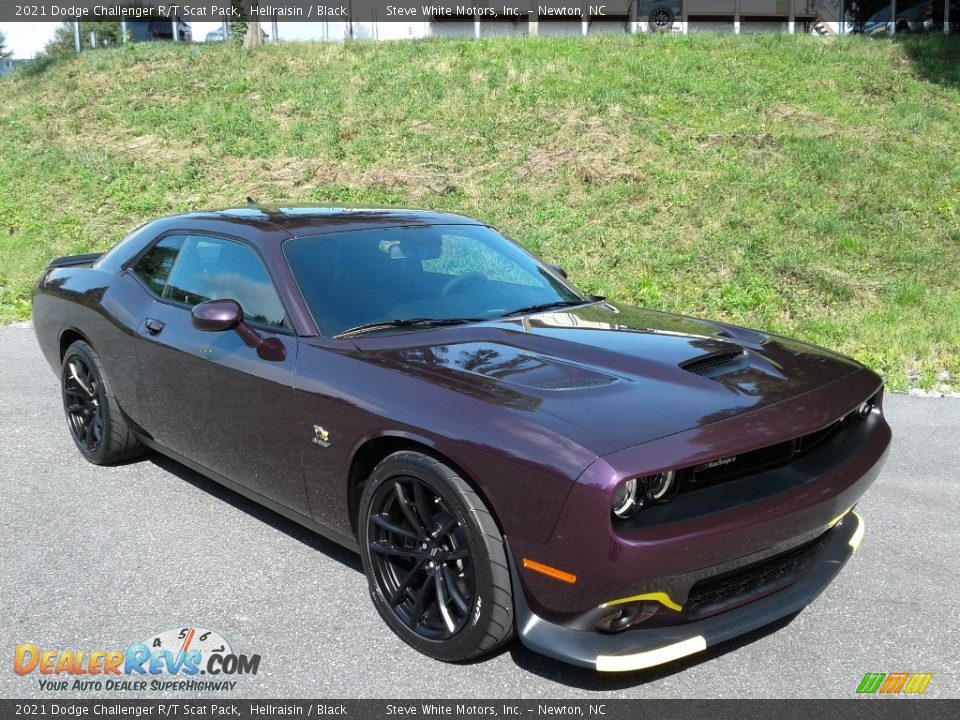 2021 Dodge Challenger R/T Scat Pack Hellraisin / Black Photo #4