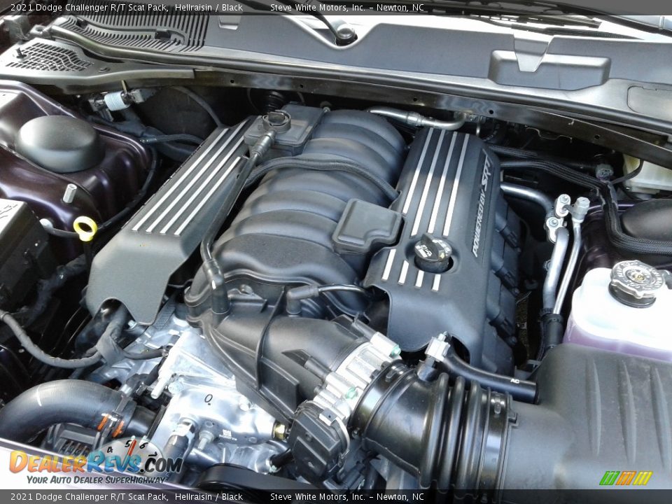 2021 Dodge Challenger R/T Scat Pack Hellraisin / Black Photo #9