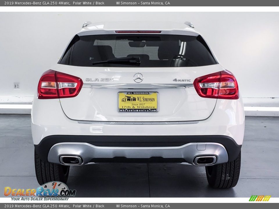 2019 Mercedes-Benz GLA 250 4Matic Polar White / Black Photo #3