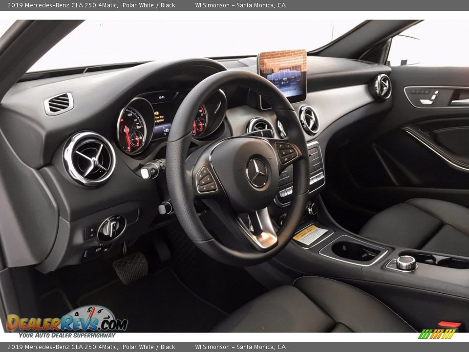 2019 Mercedes-Benz GLA 250 4Matic Polar White / Black Photo #4