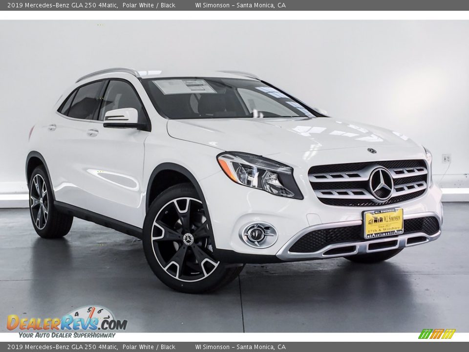 2019 Mercedes-Benz GLA 250 4Matic Polar White / Black Photo #12