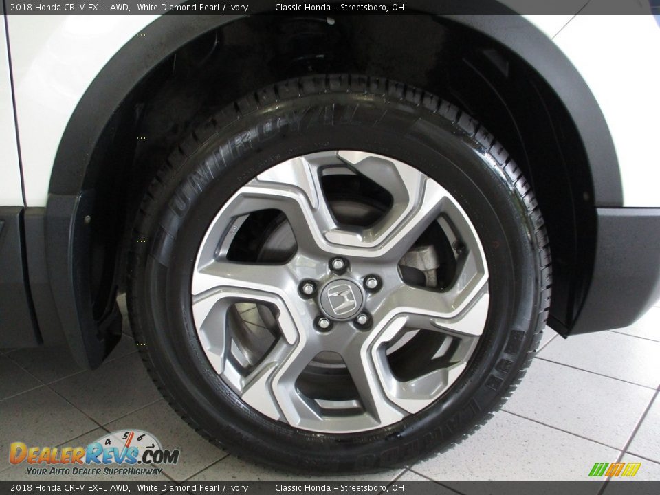 2018 Honda CR-V EX-L AWD White Diamond Pearl / Ivory Photo #5