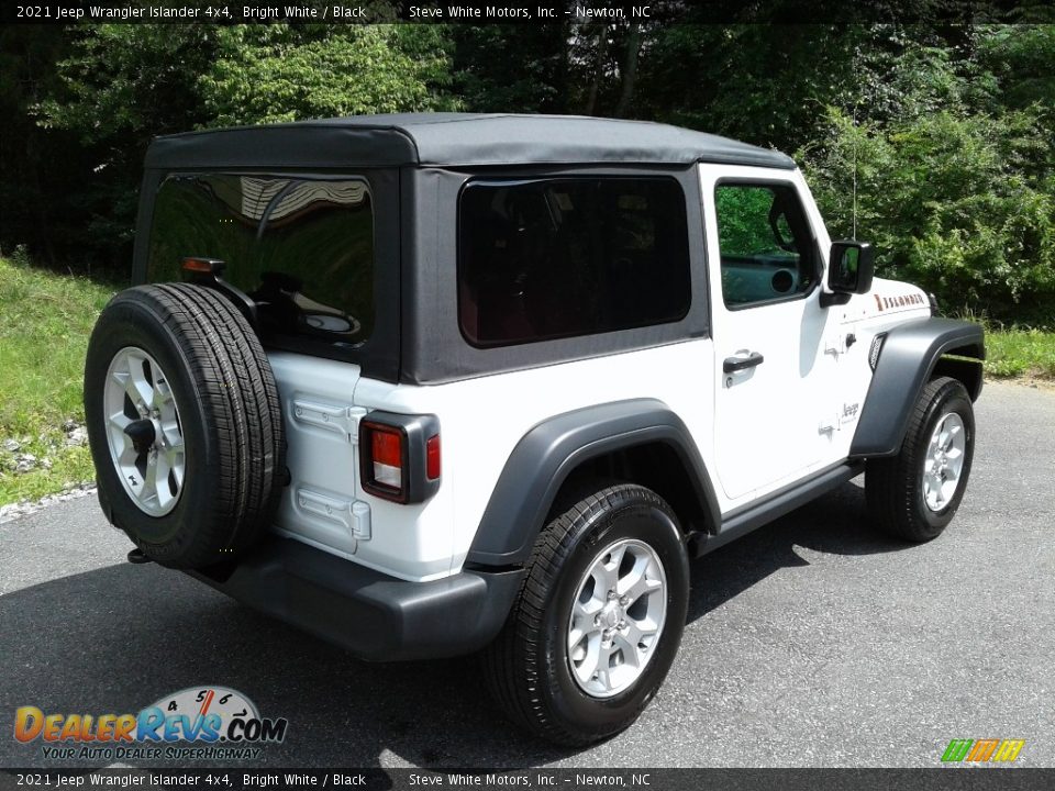 2021 Jeep Wrangler Islander 4x4 Bright White / Black Photo #6