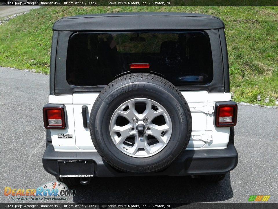 2021 Jeep Wrangler Islander 4x4 Bright White / Black Photo #7