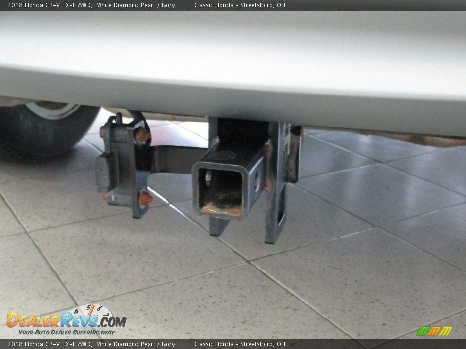 2018 Honda CR-V EX-L AWD White Diamond Pearl / Ivory Photo #8