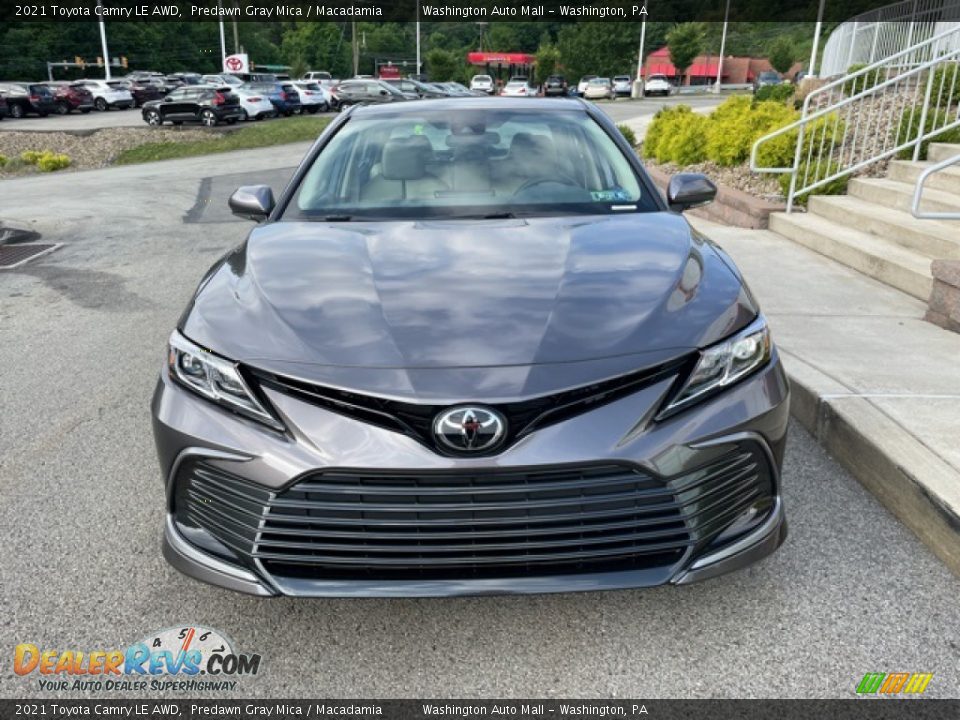 2021 Toyota Camry LE AWD Predawn Gray Mica / Macadamia Photo #7