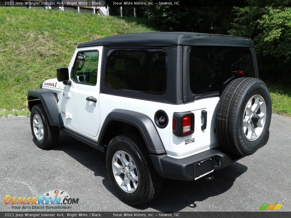 2021 Jeep Wrangler Islander 4x4 Bright White / Black Photo #8