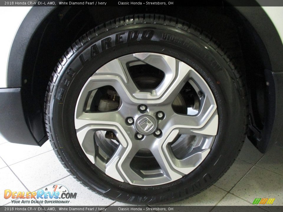 2018 Honda CR-V EX-L AWD White Diamond Pearl / Ivory Photo #11