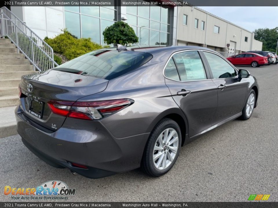 2021 Toyota Camry LE AWD Predawn Gray Mica / Macadamia Photo #10