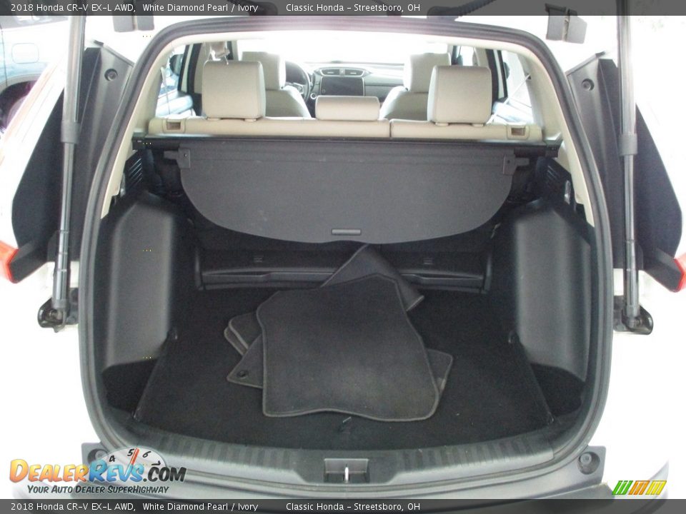 2018 Honda CR-V EX-L AWD White Diamond Pearl / Ivory Photo #13