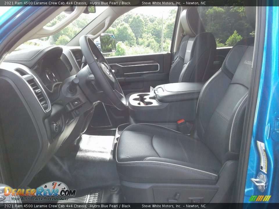 2021 Ram 4500 Laramie Crew Cab 4x4 Chassis Hydro Blue Pearl / Black Photo #10