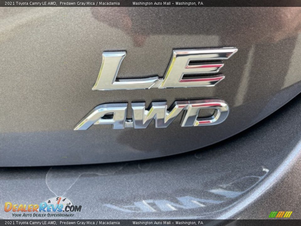 2021 Toyota Camry LE AWD Predawn Gray Mica / Macadamia Photo #13