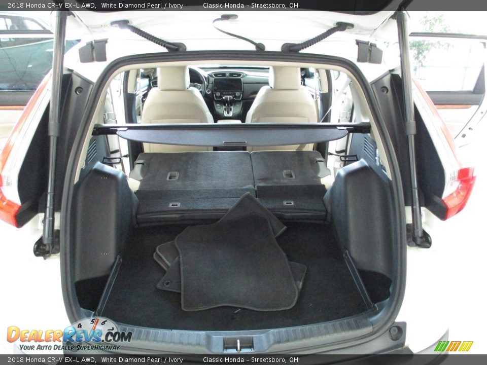 2018 Honda CR-V EX-L AWD White Diamond Pearl / Ivory Photo #15