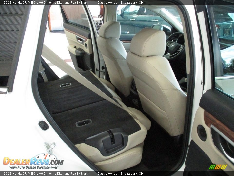 2018 Honda CR-V EX-L AWD White Diamond Pearl / Ivory Photo #16