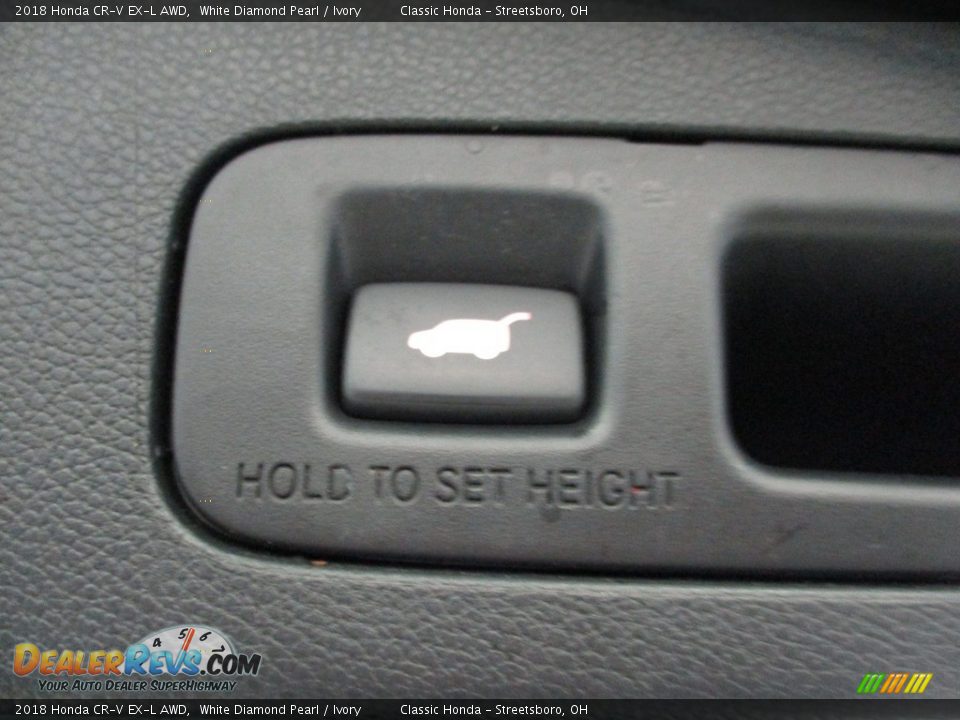 2018 Honda CR-V EX-L AWD White Diamond Pearl / Ivory Photo #18