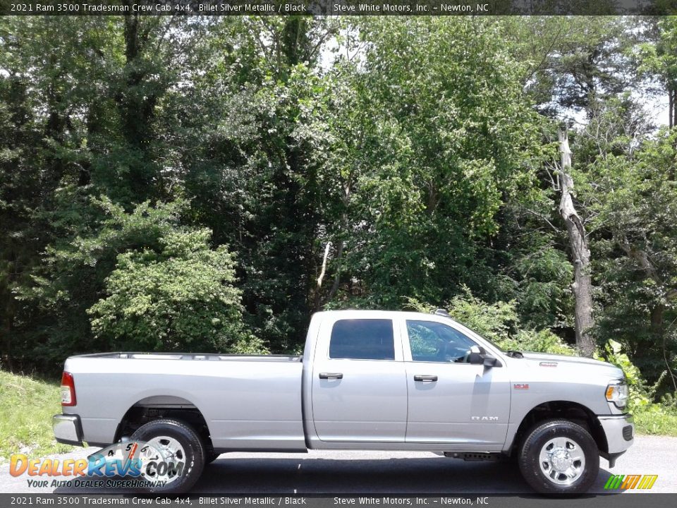 2021 Ram 3500 Tradesman Crew Cab 4x4 Billet Silver Metallic / Black Photo #5