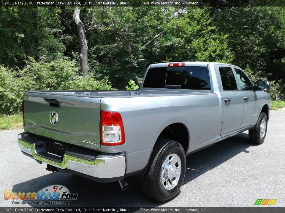 2021 Ram 3500 Tradesman Crew Cab 4x4 Billet Silver Metallic / Black Photo #6