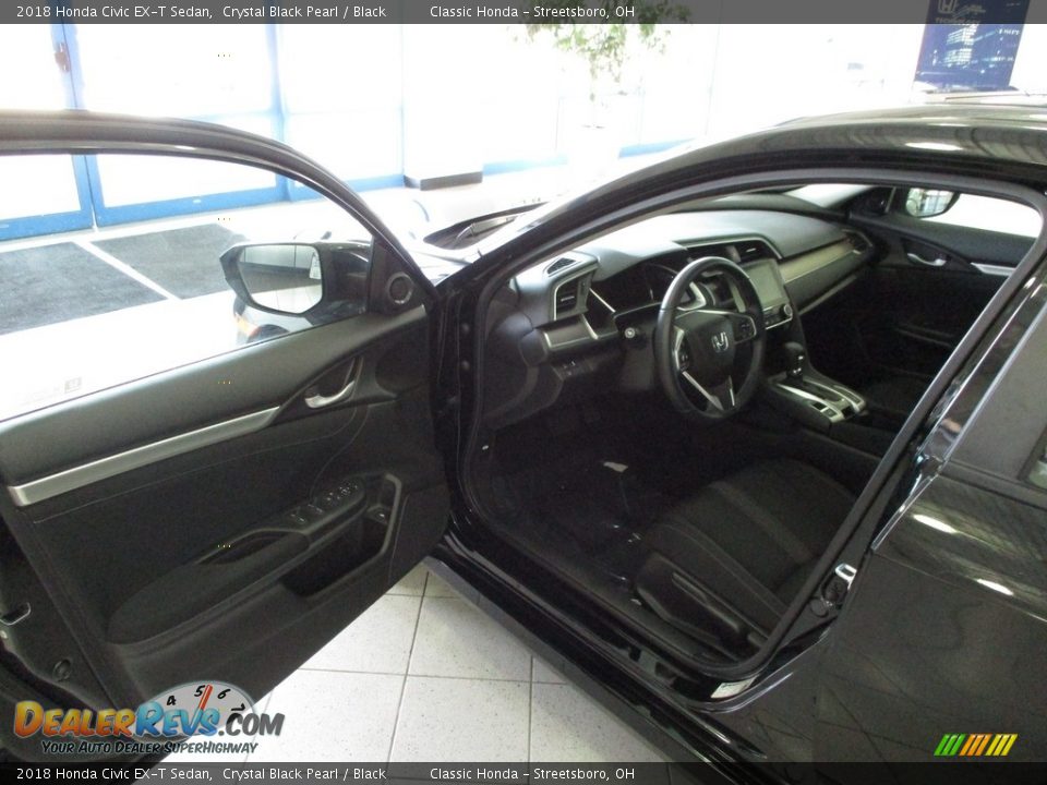 Front Seat of 2018 Honda Civic EX-T Sedan Photo #21