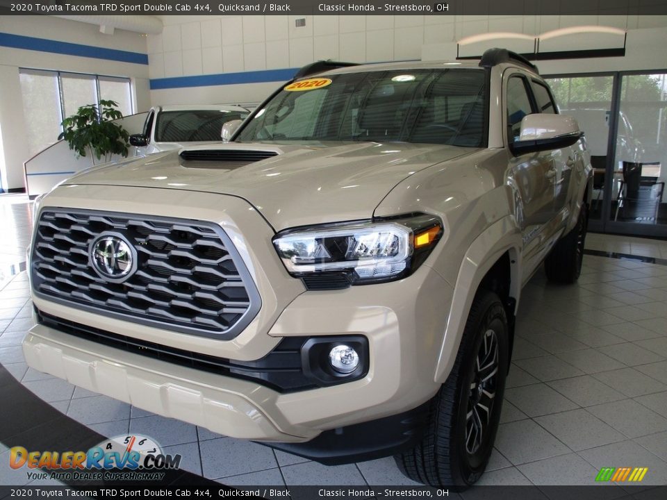 2020 Toyota Tacoma TRD Sport Double Cab 4x4 Quicksand / Black Photo #1