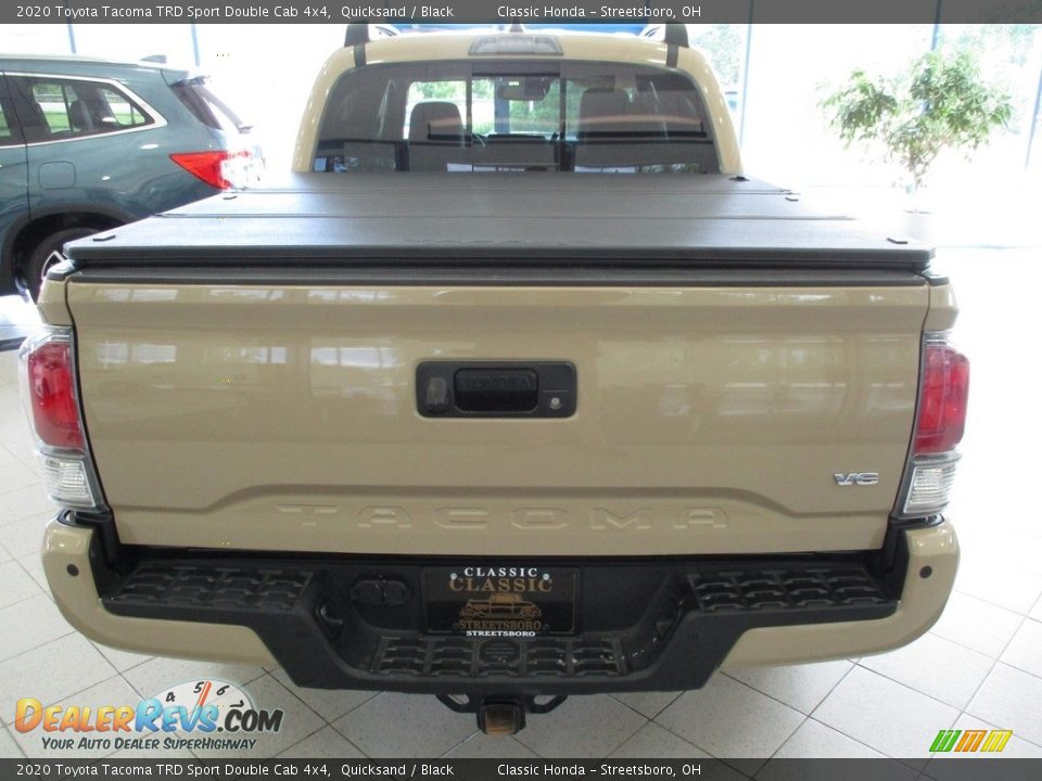 2020 Toyota Tacoma TRD Sport Double Cab 4x4 Quicksand / Black Photo #7