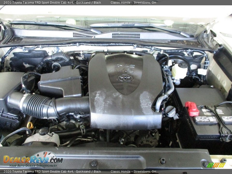 2020 Toyota Tacoma TRD Sport Double Cab 4x4 Quicksand / Black Photo #11