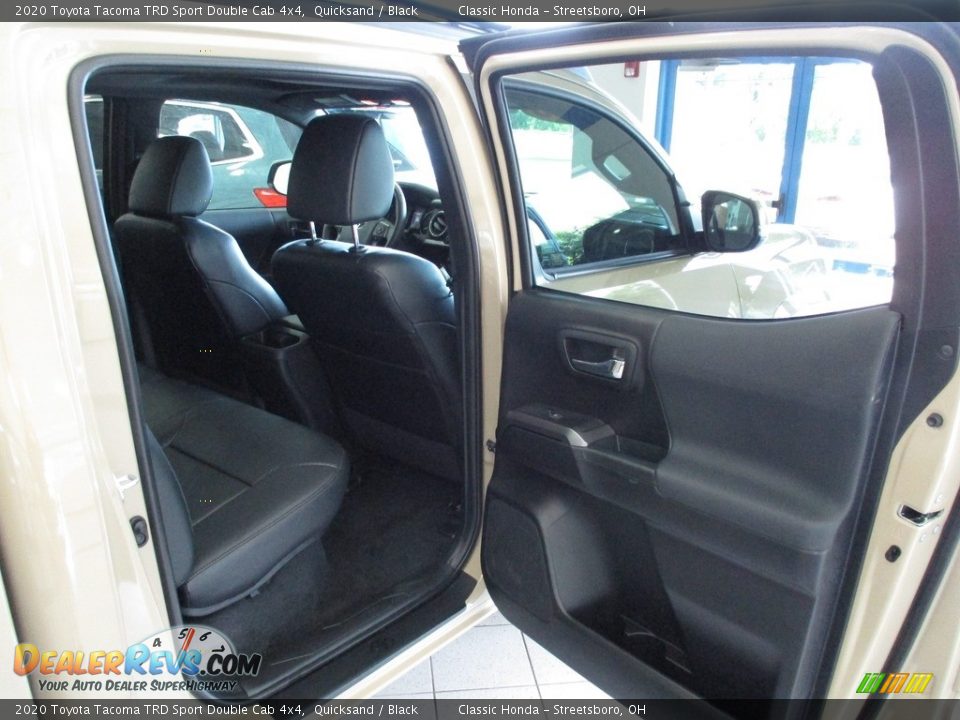 2020 Toyota Tacoma TRD Sport Double Cab 4x4 Quicksand / Black Photo #17