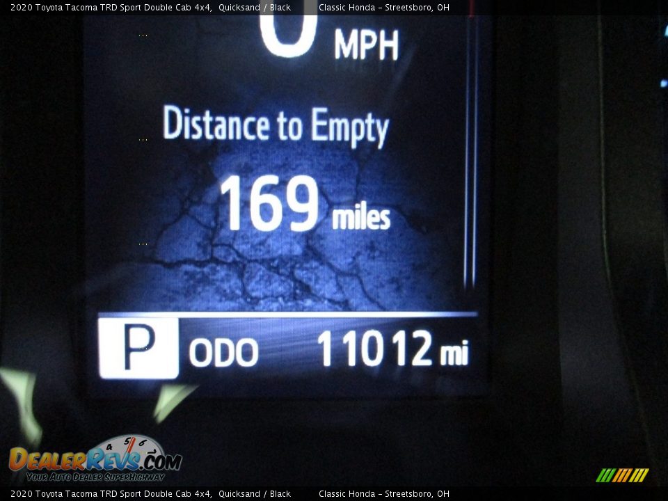 2020 Toyota Tacoma TRD Sport Double Cab 4x4 Quicksand / Black Photo #28
