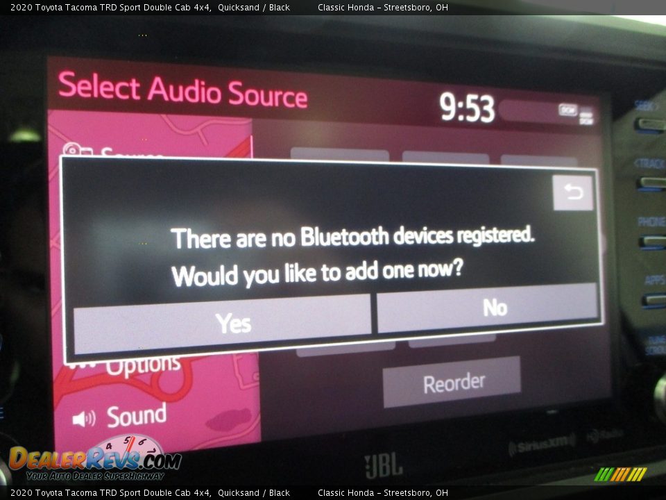 2020 Toyota Tacoma TRD Sport Double Cab 4x4 Quicksand / Black Photo #32