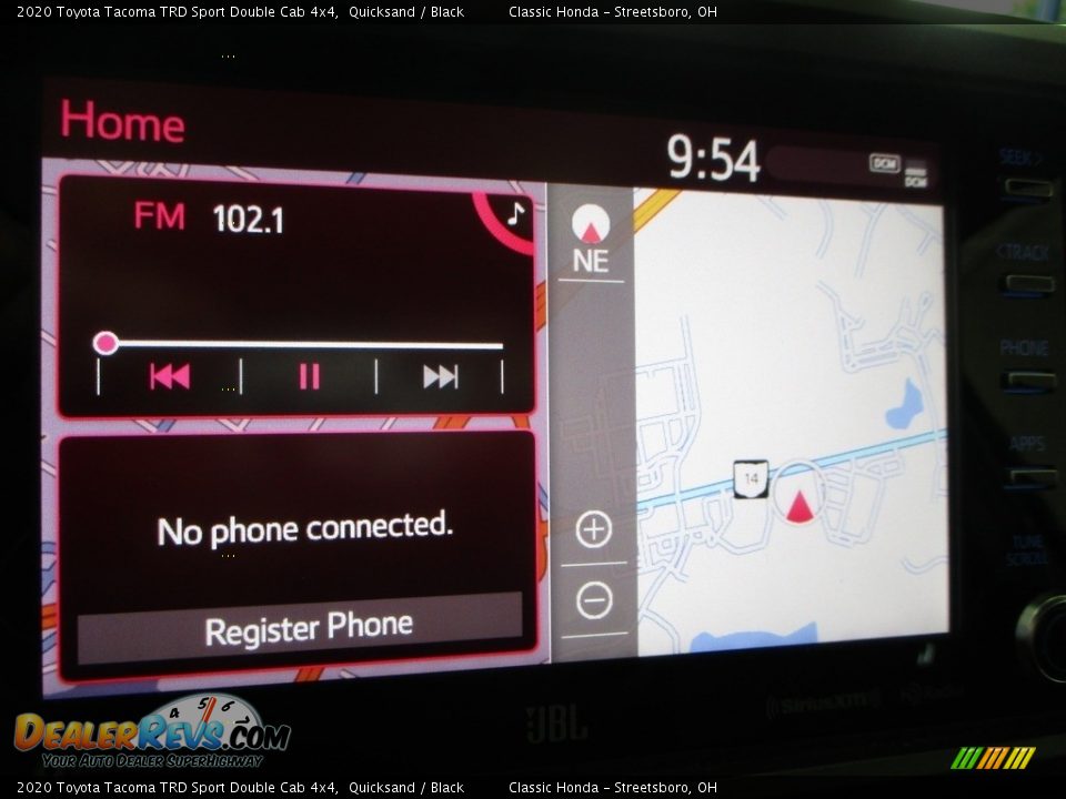 2020 Toyota Tacoma TRD Sport Double Cab 4x4 Quicksand / Black Photo #33