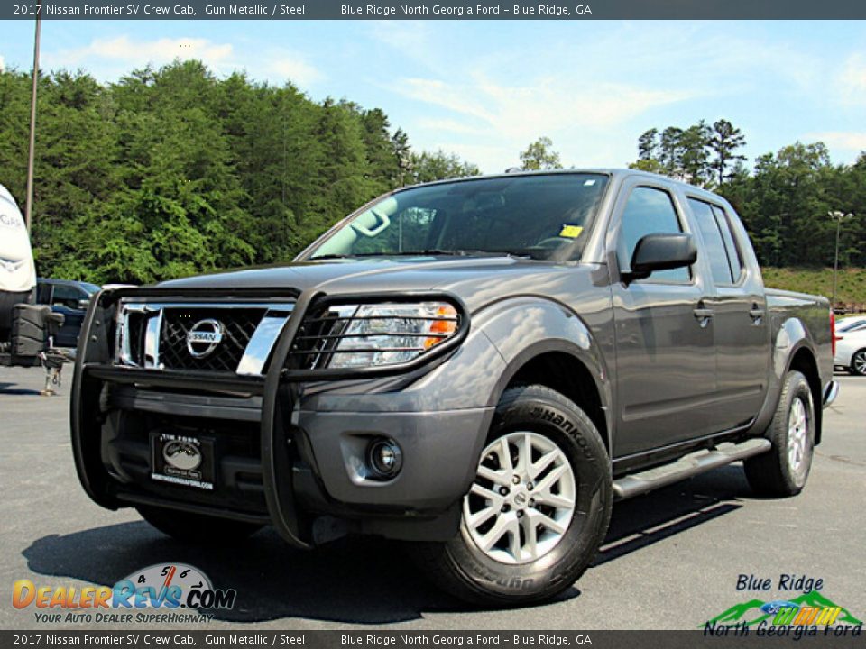 2017 Nissan Frontier SV Crew Cab Gun Metallic / Steel Photo #1