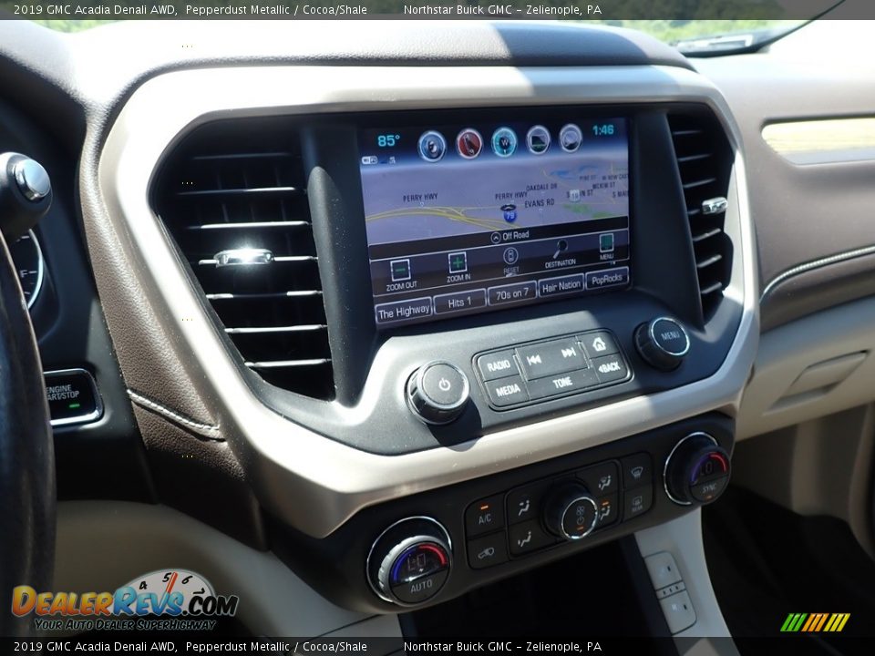 2019 GMC Acadia Denali AWD Pepperdust Metallic / Cocoa/Shale Photo #3