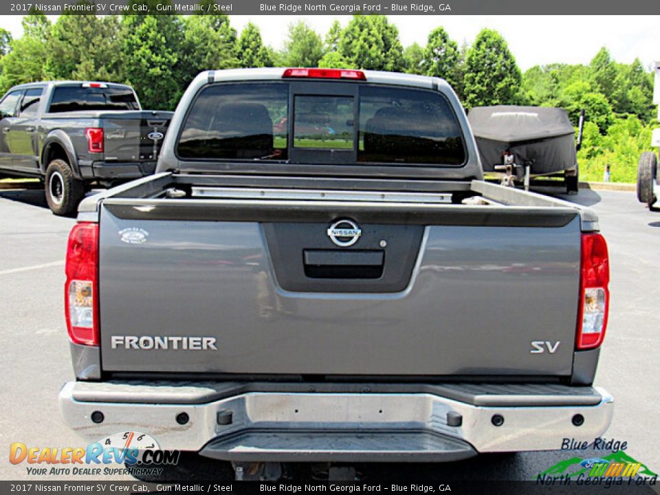 2017 Nissan Frontier SV Crew Cab Gun Metallic / Steel Photo #4