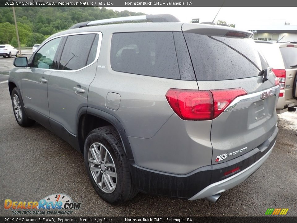 2019 GMC Acadia SLE AWD Pepperdust Metallic / Jet Black Photo #5