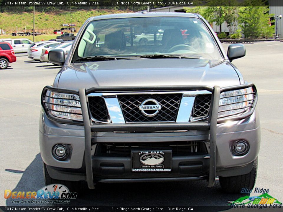 2017 Nissan Frontier SV Crew Cab Gun Metallic / Steel Photo #9