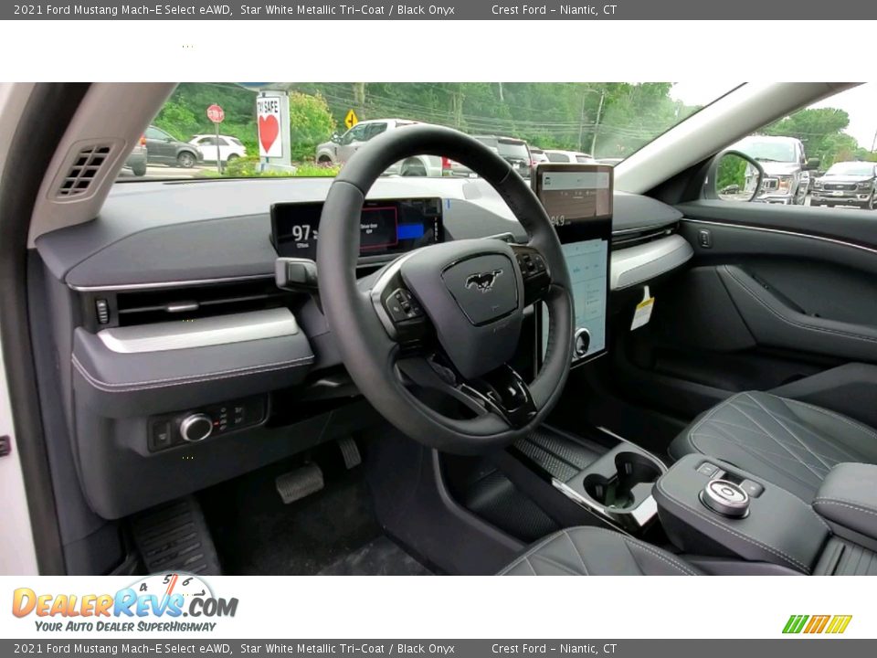 Dashboard of 2021 Ford Mustang Mach-E Select eAWD Photo #10